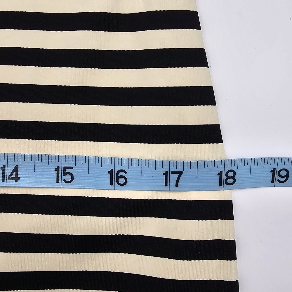 J. McLaughlin Striped 3/4 Sleeve Lynn Henley Mini Dress Catalina Cloth XS - Picture 6 of 6